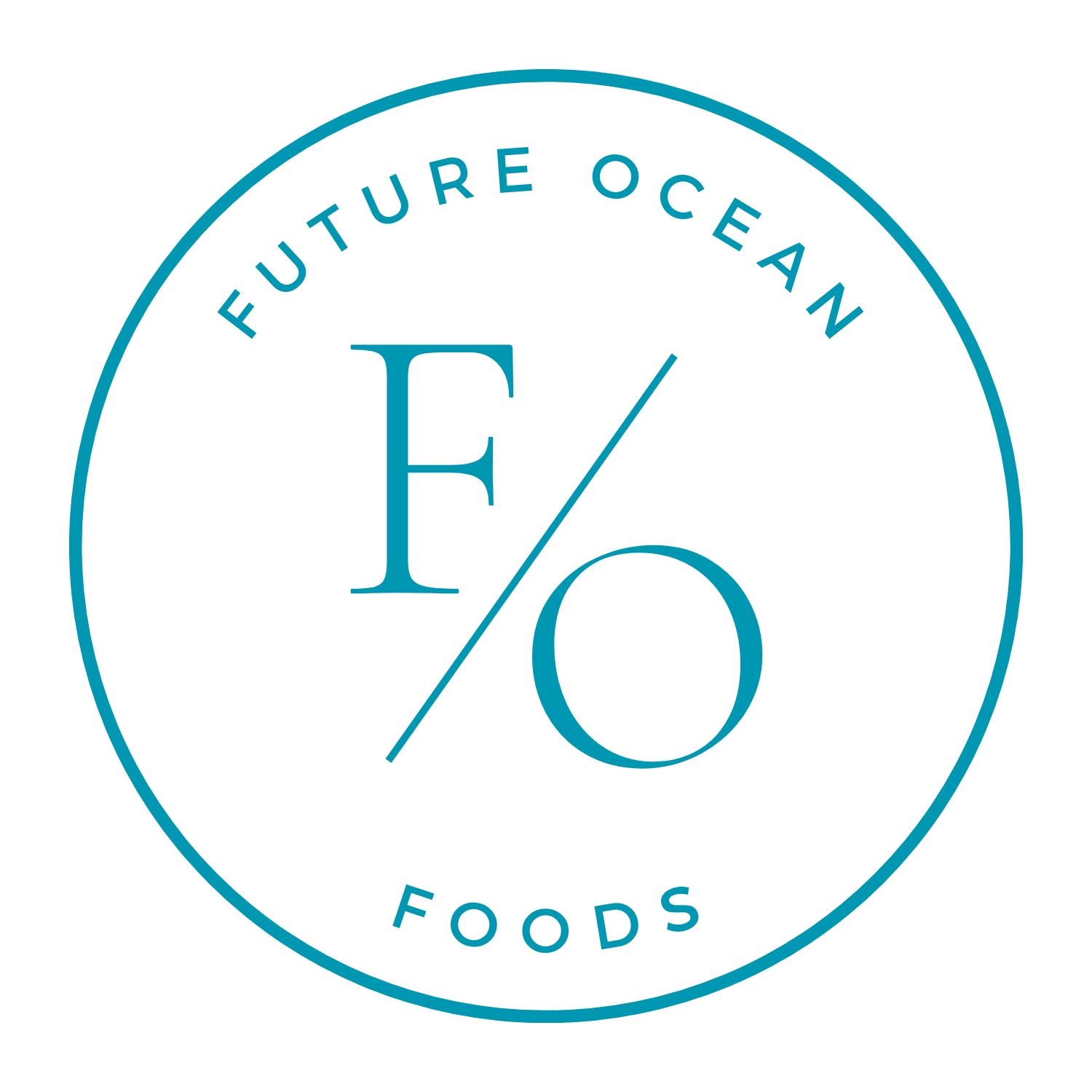 Future Ocean Foods Turquoise Logo Circle